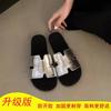 Wind advanced sense~ slippers summer wear new flat-bottomed beach vacation word