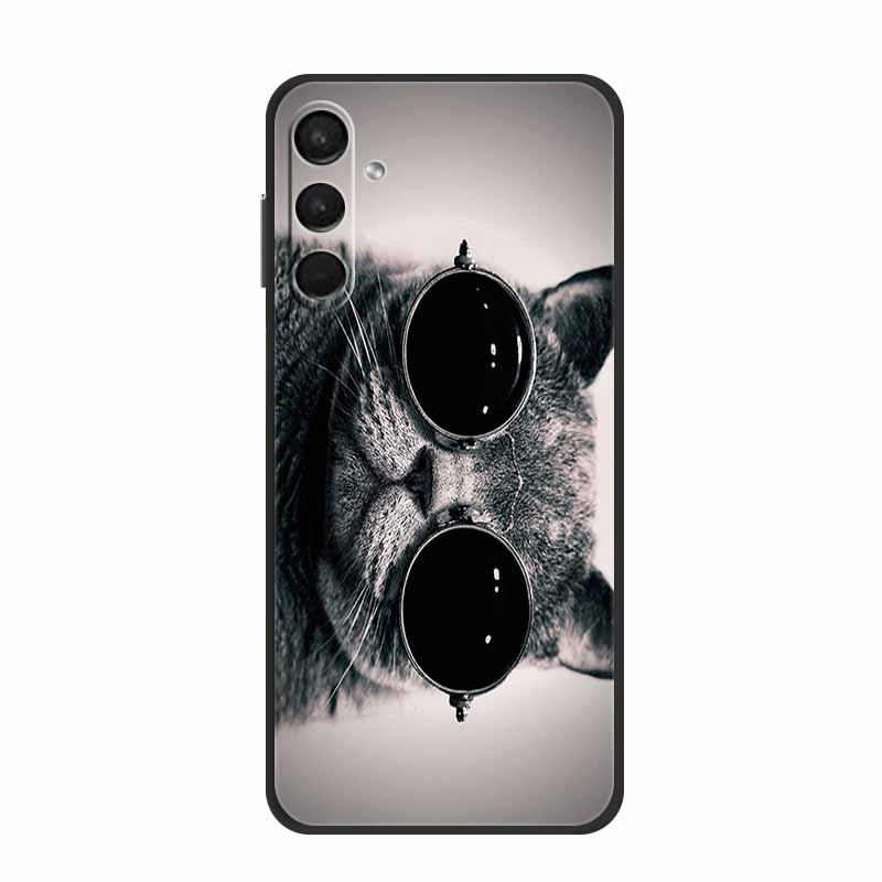 For Samsung Galaxy A25 5G Case Animals TPU Silicone Soft Back Cover Phone Cases for SamsungA25 6.5" Protective Wolf Cool Bumper