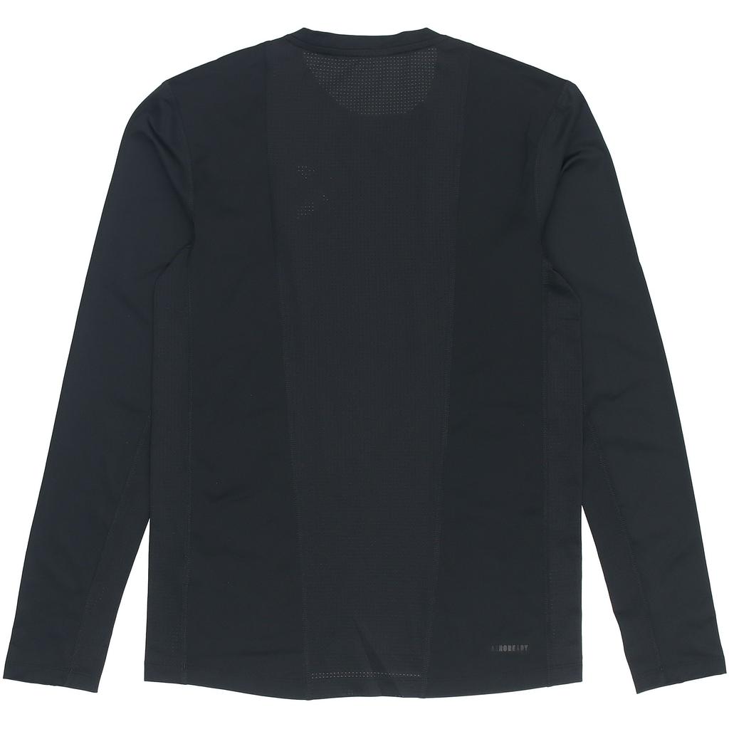 Adidas Long Sleeve Training Running Sports Fitness Top Men Tops Black GM5039