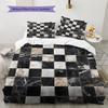 Cartoon Pattern Bedding Quilt Set Quilt Cover Pillowcase Home Decoration Birthday Gift (1 * Duvet Cover + 2 * Pillowcase, Without Core)