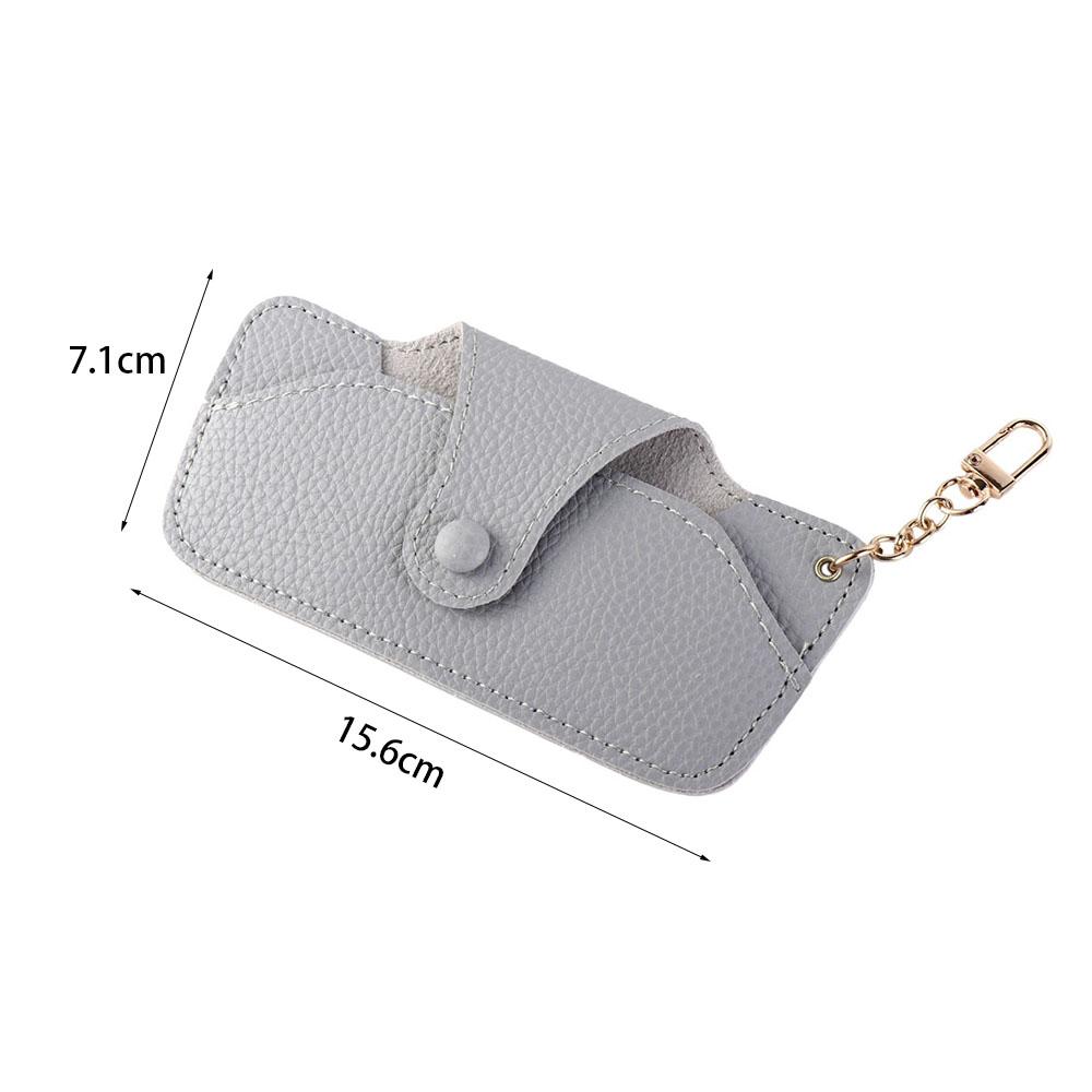 Storage Leather  Glasses Case Eyewear Holder Eyeglasses Protective Box Hanging Sunglasses Bag