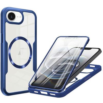 Protective Case - BOOLING - for iPhone 16e - Full Protection - Shockproof - Navy Blue