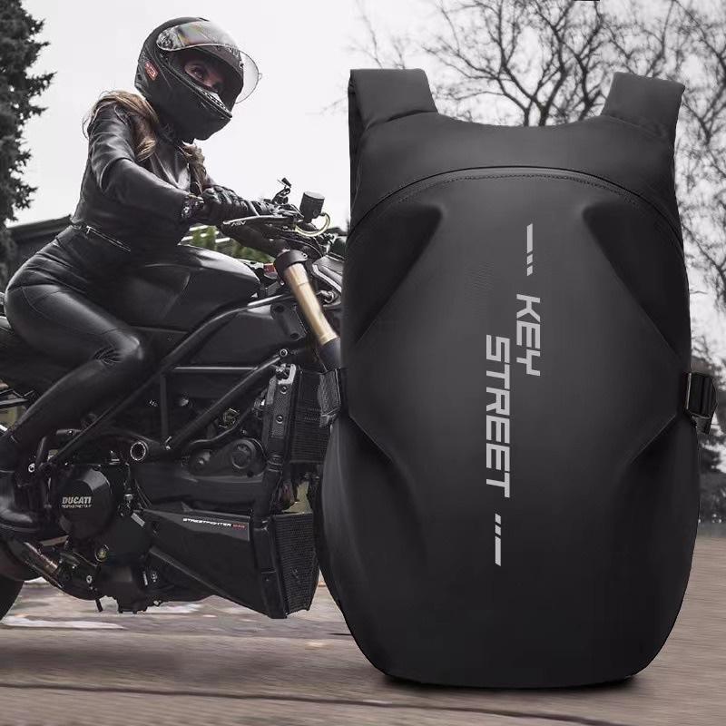 Motorcycle Riding Backpack Helmet Bag Men's Motorcycle Bag Waterproof Large Capacity Shoulders Backpack Motorcycle Accessories