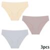 FINETOO Culotte sans couture et sans trace pour femmes, sous-vêtements de couleur unie, Sexy, taille basse, Lingerie douce et confortable, couleur Maillard