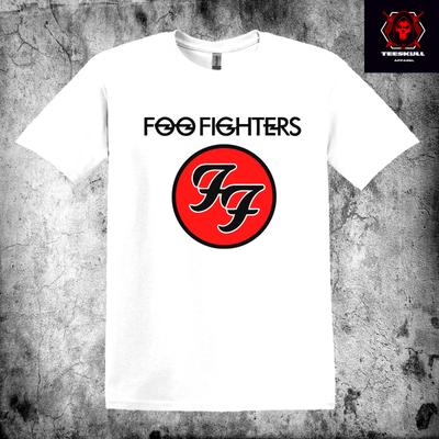 26 Foo Fighters Metal Rock Band Logo Tee Unisex Cotton T-SHIRT S-3XL  Unisex T-Shirt