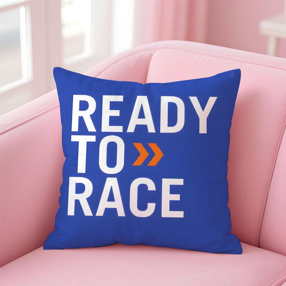 k-KTM RTR Logo Cushion Cover Comfortable Reversible Pillow Cover Ideal for Car Sofa Bedroom & Beyond