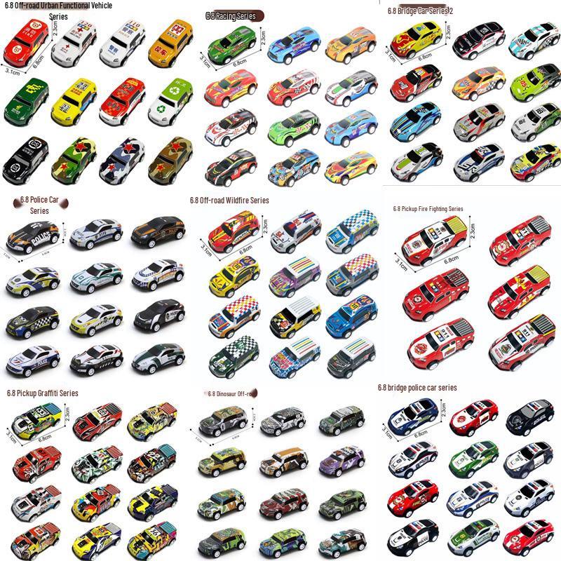 

Мини инерционные гоночные машинки для детей - Модели из сплава и жести