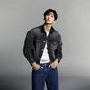 Calvin Klein Retro American Denim Jacket Men Jackets Denim-Gray 4RB796G