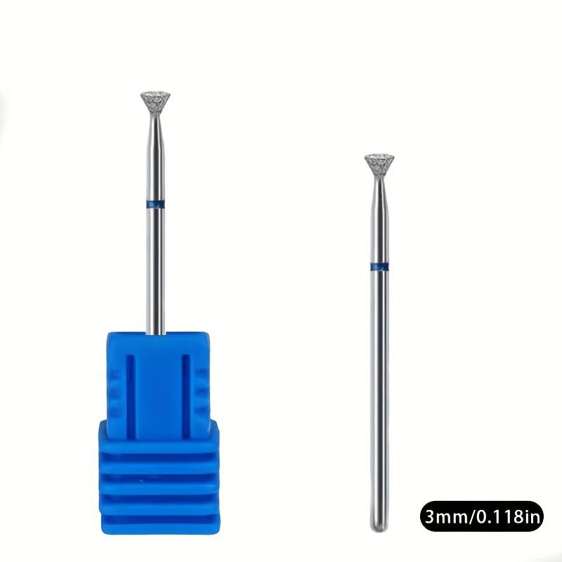 A Set of Drill Bits, Using Low-allergy Tungsten Carbide Tips, Medium Grit (M), Suitable for Removing Nail Polish, Cuticles, and Gel Nail Polish