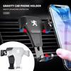 Novo Suporte de Celular para Carro Clipe Suporte de Montagem para Carro Suporte de Celular GPS para Peugeot 308 408 508 RCZ 208 3008 2008 307 Acessórios para Carro