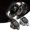 Car One-Click Switch Button Protective Cover Engine Start Stop Switch tire value For Peugeot 206 207 208 2008 306 307 107 3008