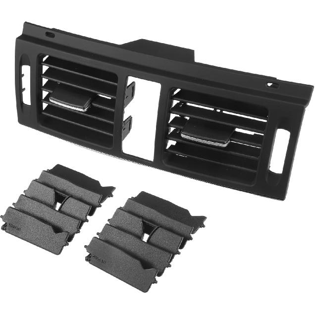 

Center Dash A/C Outlet for Mercedes-Benz C300 Durable | Air Vent Panel Black 1 Set