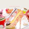 Kuchendekorationsform-Werkzeuge 3D-High-Heel-Schuhform Pralinen-Zuckerpastenform DIY 3D-Kuchenform Backwerkzeuge für die Küche