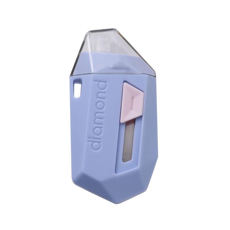 2-in-1 Box Cutter Correction Fluid Pen Auto-Rebound Magnetic Mini Portable Utility Knife for Package Opening Office Home Daily
