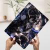 Dark Anime Girl in Space Poster Customized Wall Art Vintage Metal Signs Retro Tin Plaque for Man Cave Decoration Garage Decor