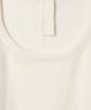 TTUDEMENT Two-Way Knit Bustier Ivory