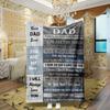 Love and Family Wishes digital-printed polyester Bedroom velvet flannel soft sofa cover blanket Fleece soft sofa cover blankets
