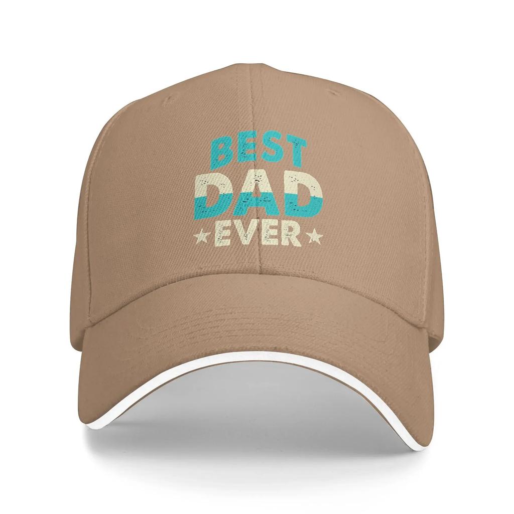 Mens Designer Best Dad Ever Hiking Baseball Caps Boy  Printing Trucker Cap Womens Pool Party Sunscreen Hats