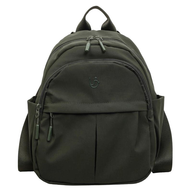 Lightweight Nylon Backpack Women Multi-Pocket Travel Daypack Casual School Bag for Girls