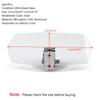 Bruce & Shark Motorcycle Universal Adjustable Clip Spoiler Shield Screen Universal Clear