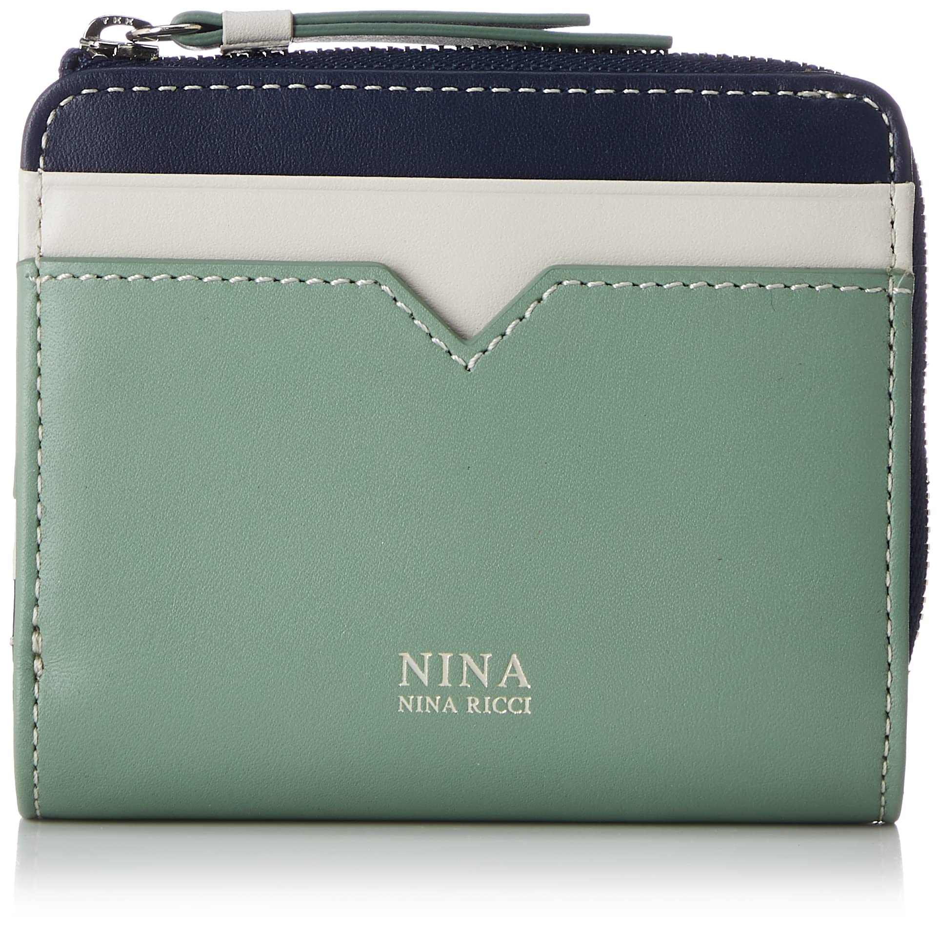 Кошелек Nina Nina Ricci Tangram, складной, 35-3001, Зеленый, Женский