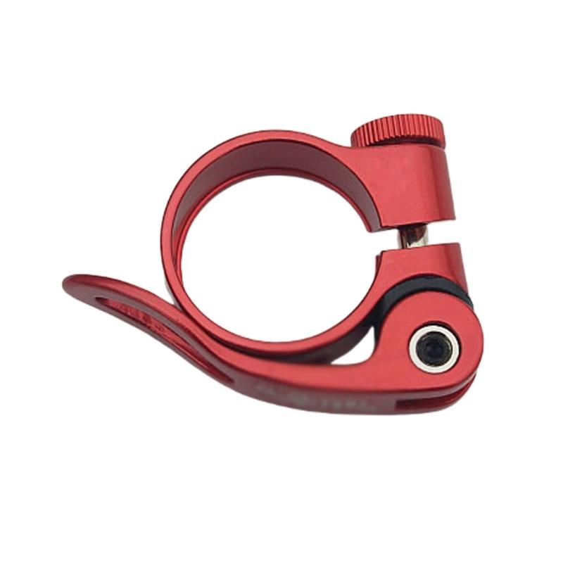 Road Bike Seat Tube Clip Bike Saddles Seat Clamps Bicycles Seatpost Clamp Aluminum Alloys Seat Tube Clamp Rings Enduring
