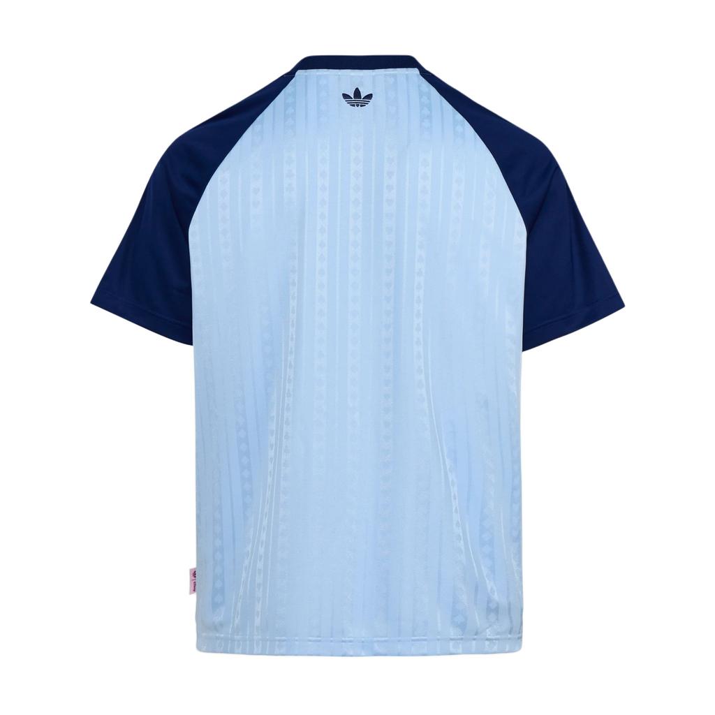 Adidas Originals X Disney Cheshire Cat Loose Fit Crew Neck Striped Casual Sports Short Sleeve T-Shirt Unisex Tops KY8308