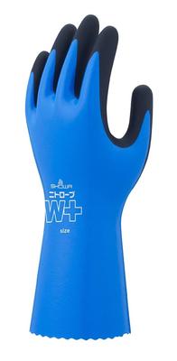 Showa Gloves 378 Plus Nitrilová guma Nitrobe 10 párů pro oba Ne. Rukavice, W+ (Malé, ruce)