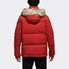 adidas Down Jackets Men's Light Scarlet Stand Collar Moderate Other DT7916