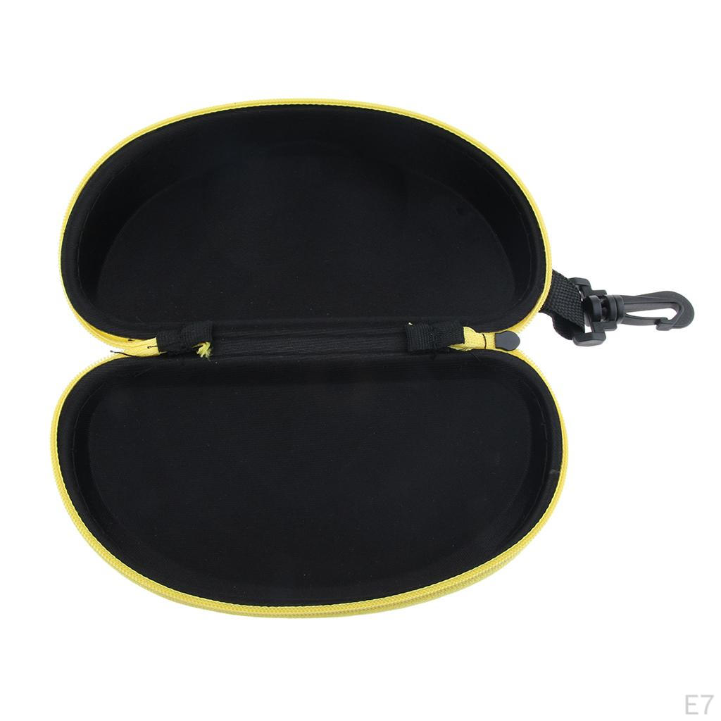 2 EVA Glasses Cases with Hanging Hook for Sports Sunglasses Eyeglasses