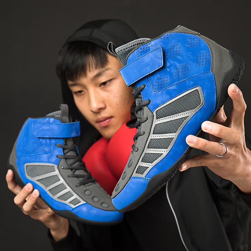 Boxing Shoes Wrestling Men's Sports Fight Training Children Adult Gym Weightlifting Indoor Fighting Shoes