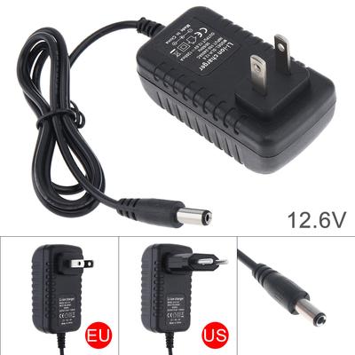 80cm DC 12,6V přenosná dobíjecí lithiová baterie Podpora 100-240V napájecí zdroj EU/US zástrčka