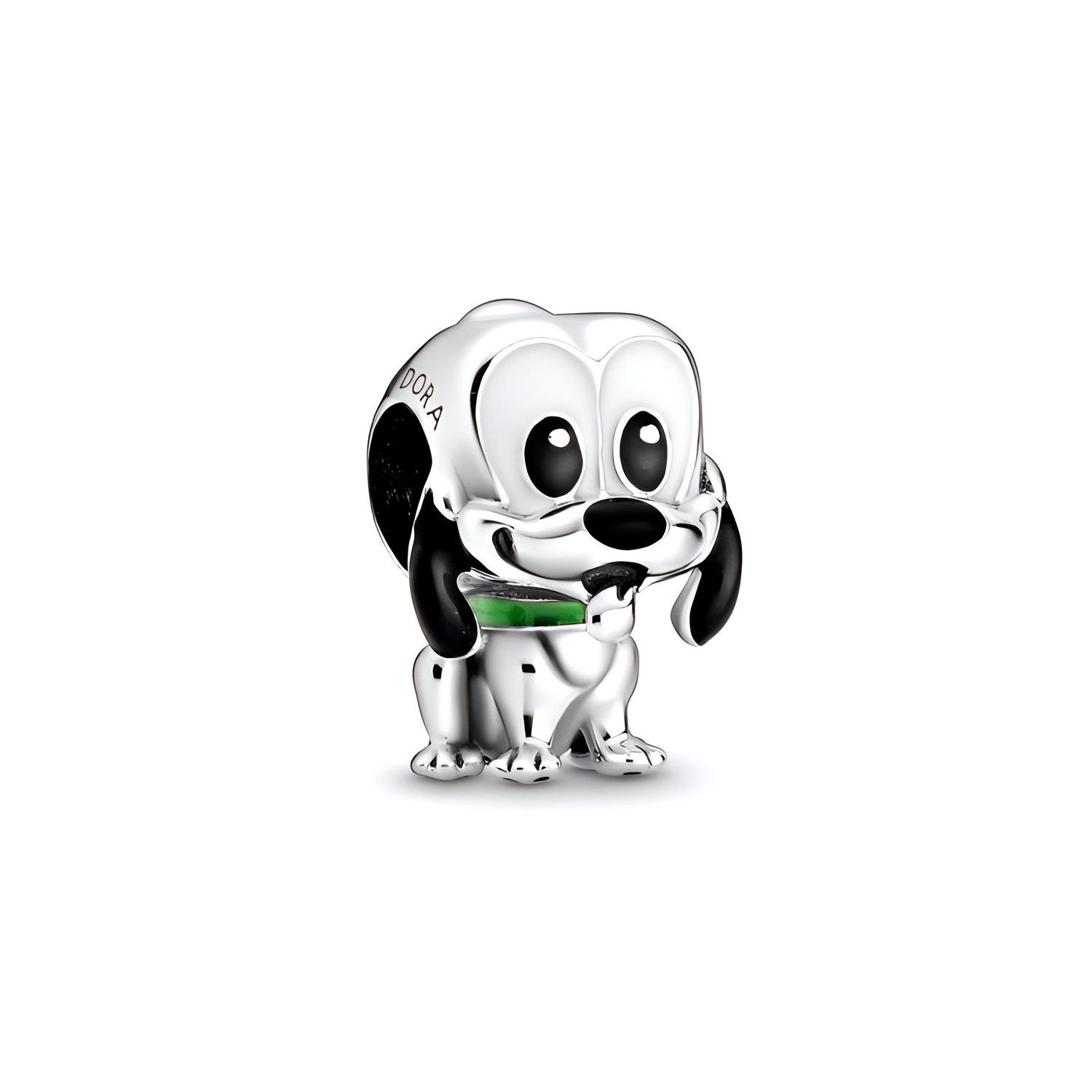 Pandora 925 Silver Disney Series Pluto Charm Unisex Charm 798853C01 Silver