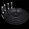 1Pcs 3/4/5 Tiers Cupcake Stand Holder Acrylic Round Dessert Display Holder Detachable Clear Cake Serving Rack