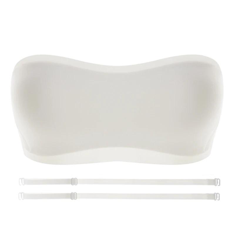 CINOON Sexy Podprsenka bez ramínek pro ženu Neviditelná trubková bezešvá prodyšná bezdrátová svatební podprsenka Push Up podprsenky Dámské spodní prádlo