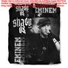 Set Biancheria da Letto Stampa Digitale 3D Eminem con Tessuto Cottonfeel per Arredo Camera da Letto Moderna