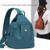 Casual Small Backpack for Men And Women with Multiple Compartments Large-Capacity Crossbody Chest Bag Portable Storage