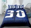 Famous Football Player 3d Bedding Set Football Printed Duvet Cover Set with Pillowcase Europe/Australia/USA Twin Queen King Size