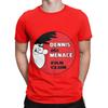 Dennis the Unisexace Fan Club Funny 100 Cotton TShirt The Beano Tops Tees For Unisex