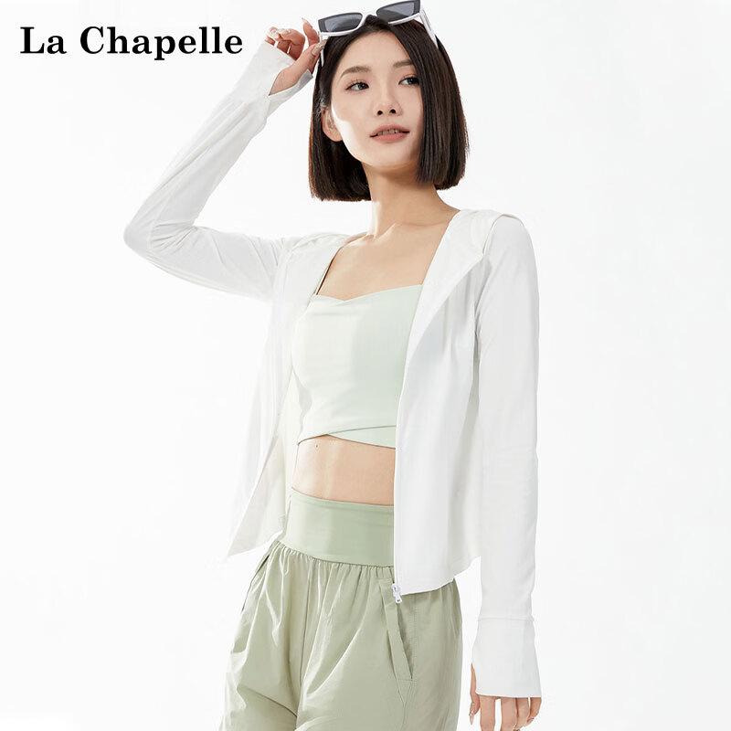 La Chapelle Women s Slim-Fit Hooded Cooling Sun Protection Jacket M