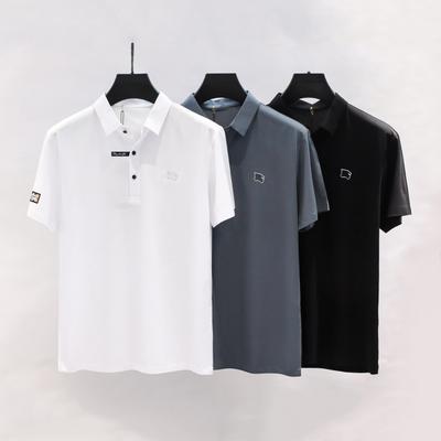 Men's Short-Sleeved Polo Shirt New T-shirt Summer Men's Clothing Short Sleeve T-shirt Casual Top