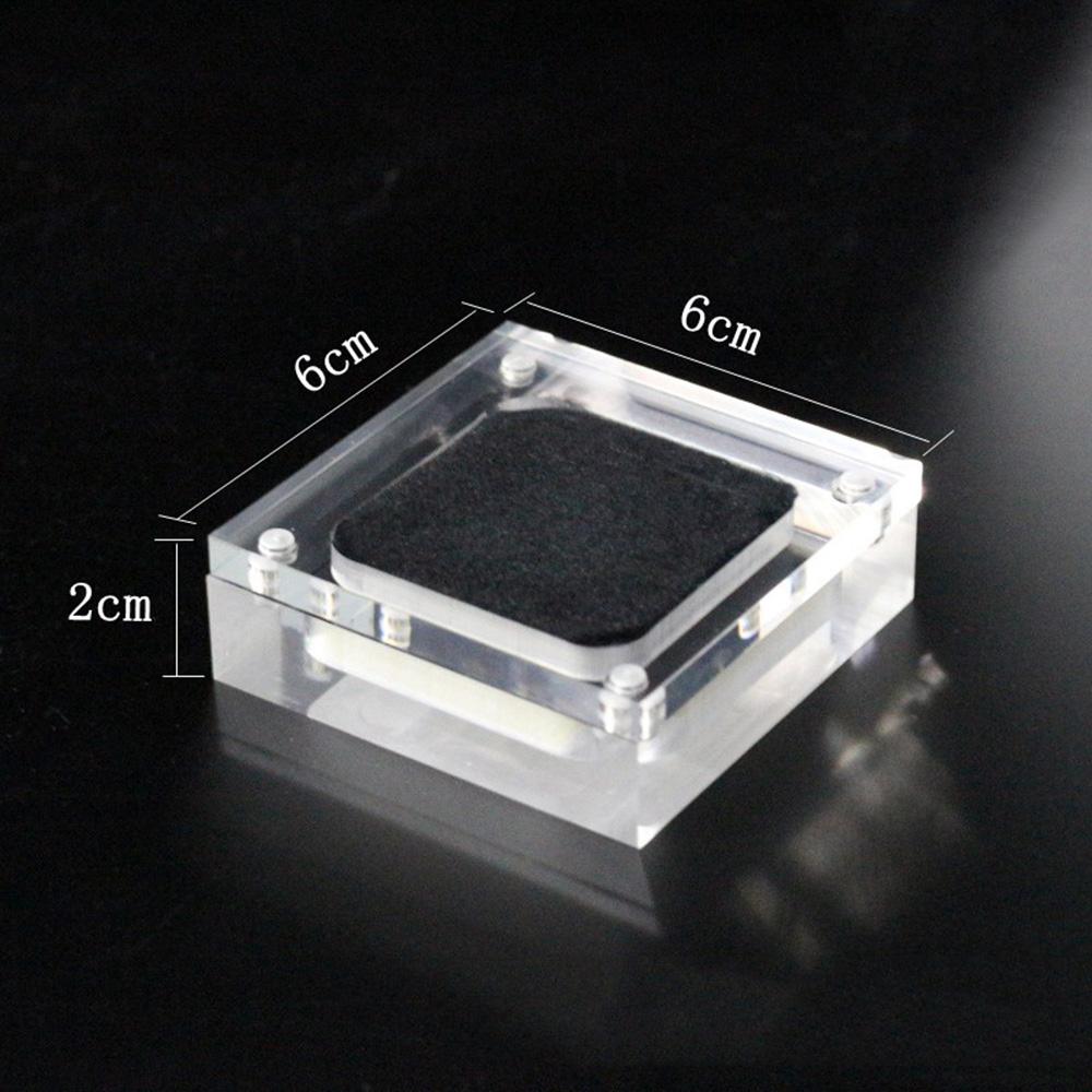 Акриловая витрина с бриллиантами, шкатулка для драгоценностей ...