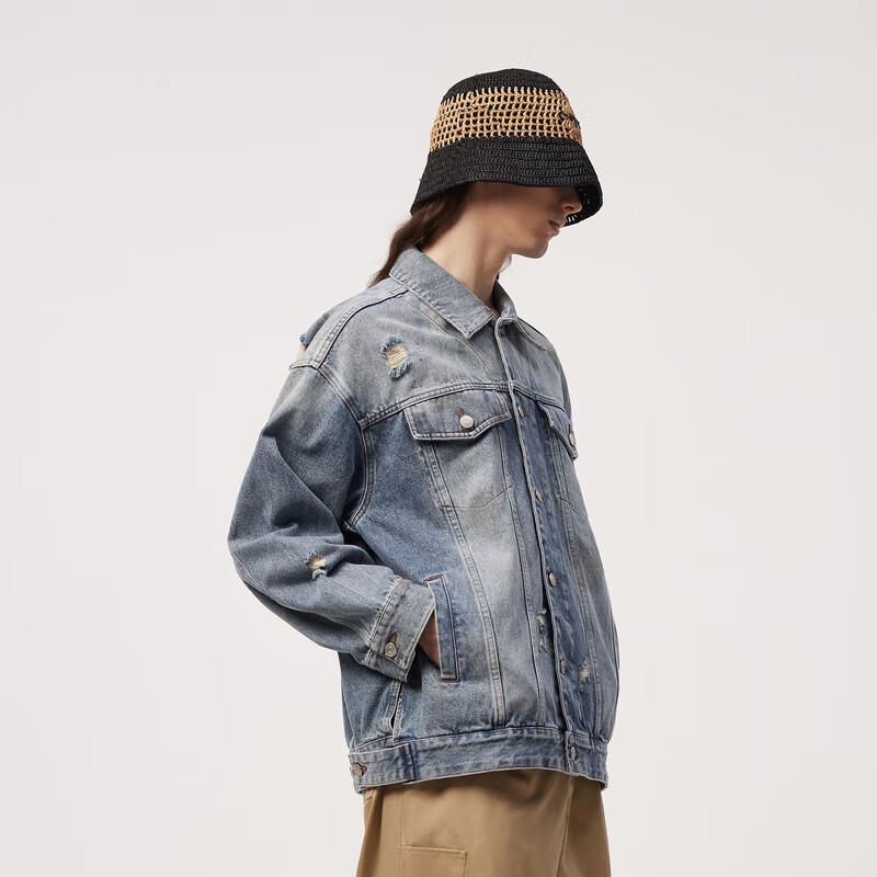 JNBY Men's 2024 Spring Soft Denim Jacket