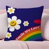 WWiggle Wiggles Lächeln Blume   Kissenbezüge Heim Bettwäsche Dekorative Kissenhülle Hochzeit Super Weicher Kissenbezug