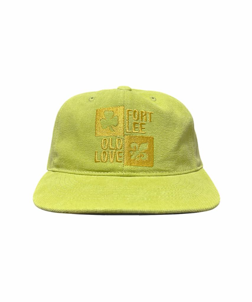 Poteulipailjeu Check Logo 6-Panel Cap (Lime)
