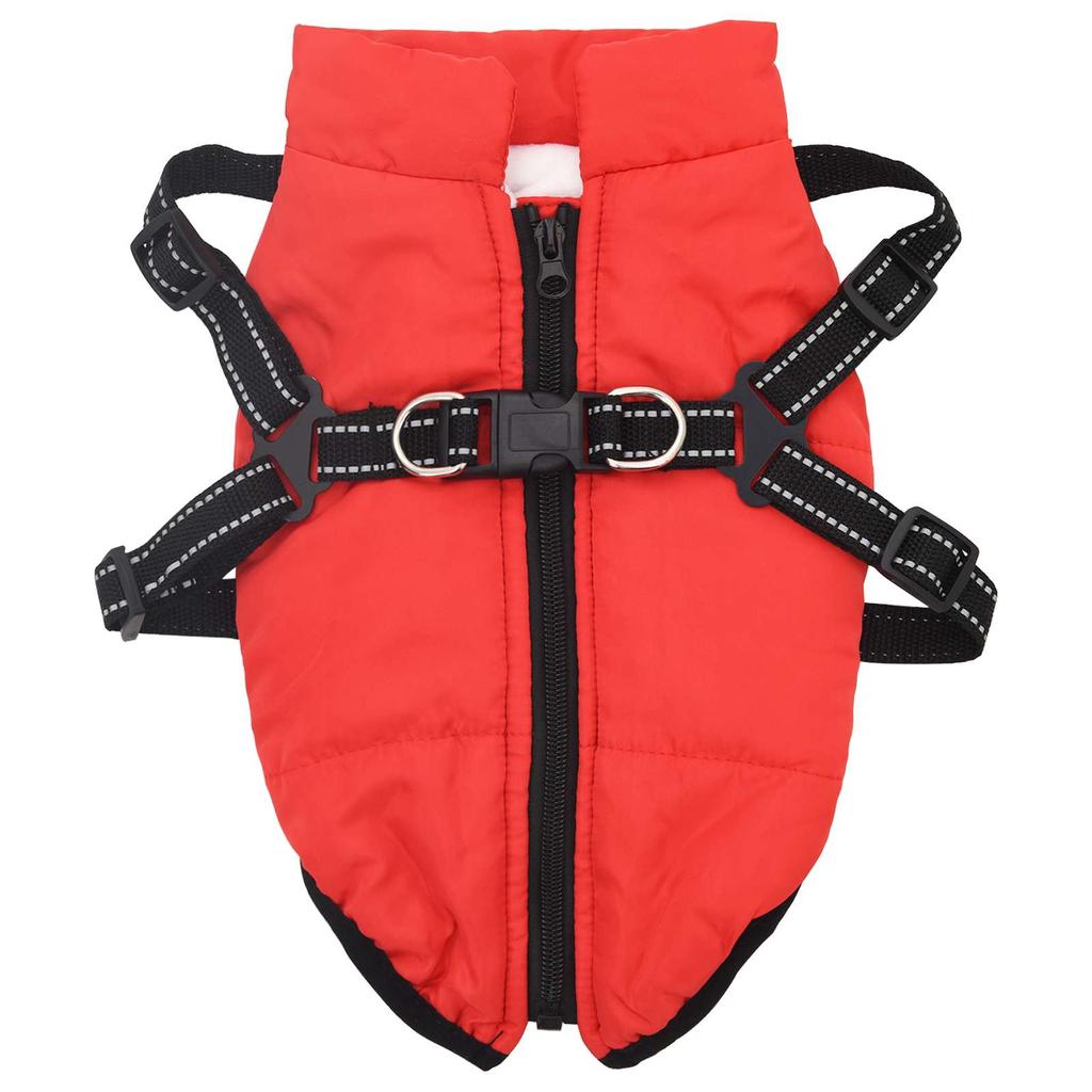Red Dog Coat L36 Fleece and Polyester