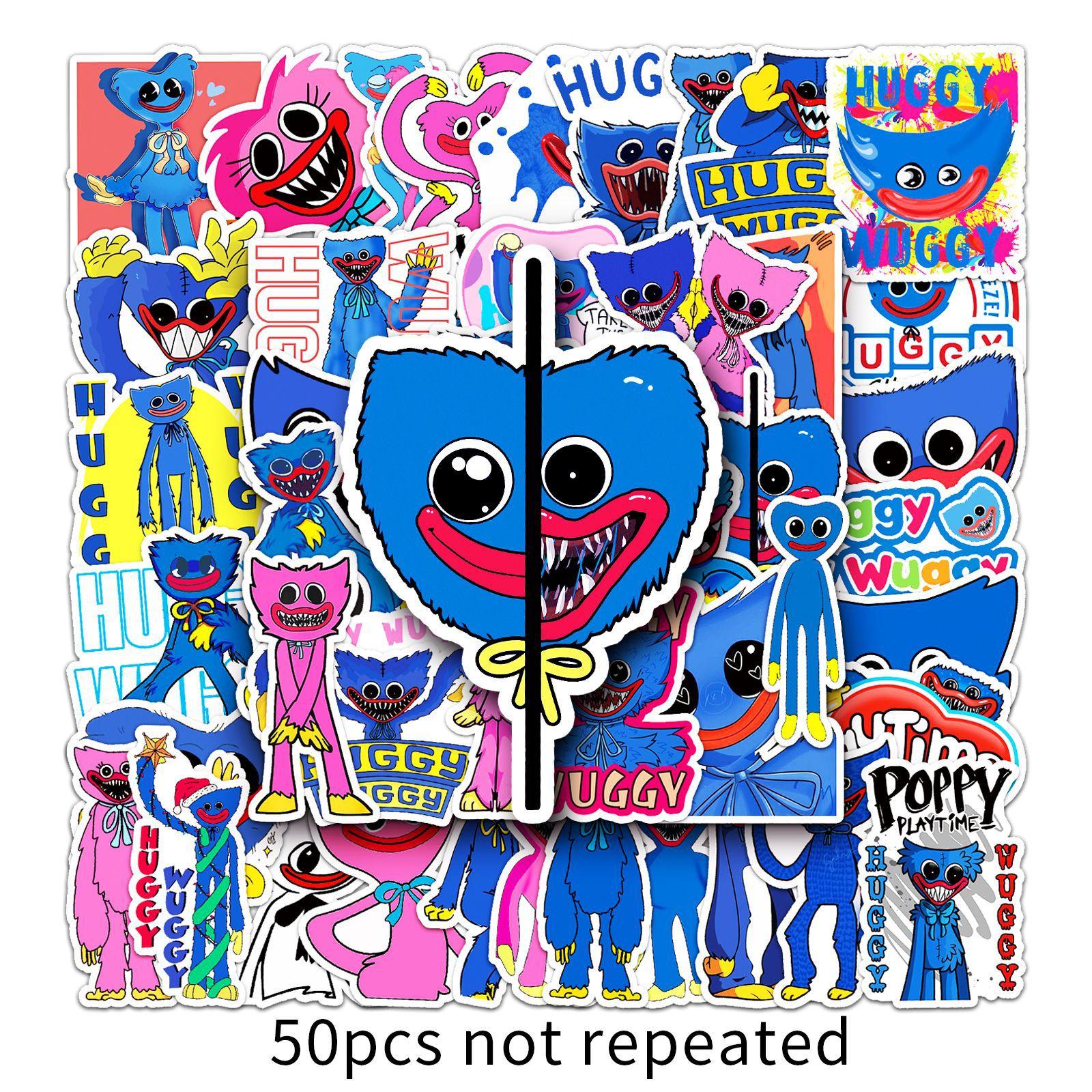 

50 Poppy s Play Time Doodle Cartoon Game Creative DIY Skateboard Luggage Stickers Waterproof