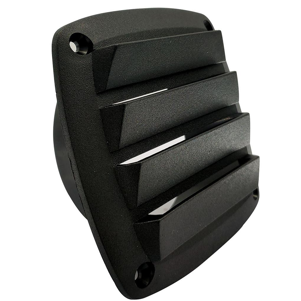 Simple Installation RV Vent Cover In Black For Clean Ventilation Exhaust Vent Ventilation Plate For Exhaust Ventilation