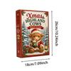 Highland Cow Advent Calendar 2026 With 24 Mini Cattle Figurines, 2D Acrylic Christmas Tree Decoration Pendant, Christmas Gift