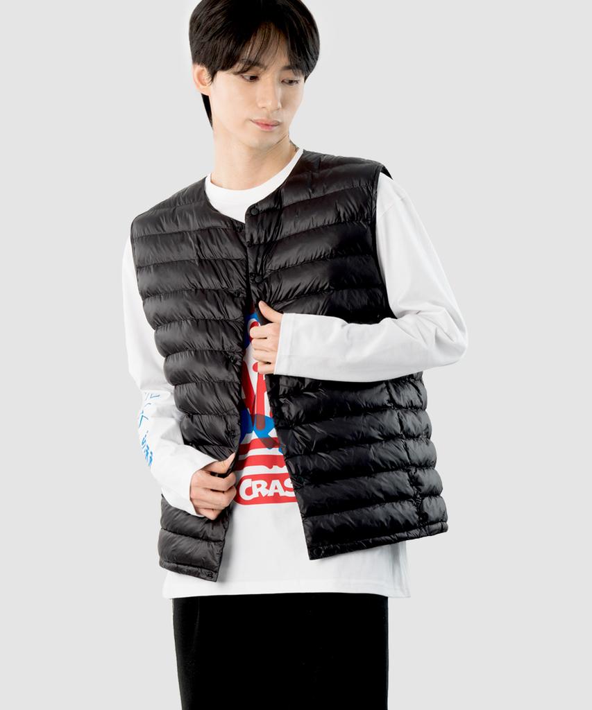 Armedes Unisex U-Neck Lightweight Padded Vest Ar-613 (3 Colors)